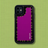 カラーポケット (pink) スマホケース (epoxy bumper)