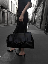 nars leather big tote bag