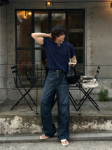 [1+1] LMN All Day Cool Linen Wide Denim Pants (5 colors)