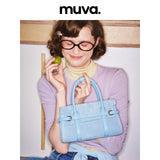 muva. アイスクリームカラー チャーム付き ミニショルダーバッグ