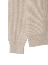 Washable Hacci Half Turtleneck Knit (7 Colors, L / XL)