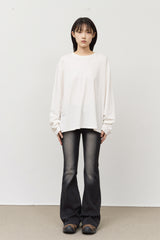 (W) Moto Bootscut Denim