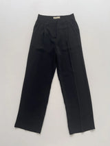 One Tuck Semi-Wide Slacks