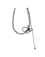 Ray tie necklace