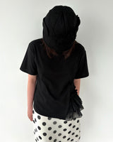 Ruffle Edge Tee (2colors)