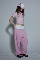 CUBIC RIBBON T-SHIRT