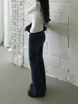 Rush Denim Bootcut Pants (one color)