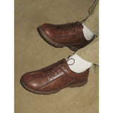 ファジー Men 0021. ステッチレースアップ - 4colors