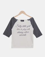 Muten Lettering 7-Sleeve T-Shirt