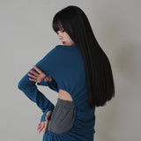 cut out hole one-piece