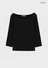 [B-BASIC] Standard Boat Neck Sleeveless Tee (3 SIZE)