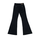 Back stud boots cut pants