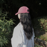 Little-dreamer washed ball cap_red
