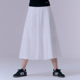 エッセンシャルフレアスカート (WHITE)