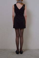 Wool mini dress