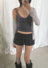 RIB BANDING SHORTS (3color)