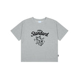 HAPPY CAT クールコットンクロップリンガー半袖 (SCTSTD-0267)