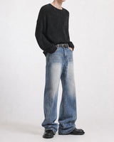 (UNISEX) Vintage Flare Denim Pants