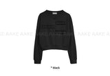 FRILL RIB KNIT CARDIGAN