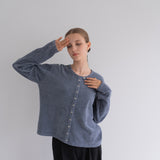 Gloss knit cardigan