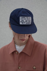 Lettering Patch Retro Ball Cap