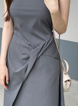 Shua Twist Wrap Bustier Long One Piece