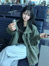 Kyoa High-Neck String Field Jacket