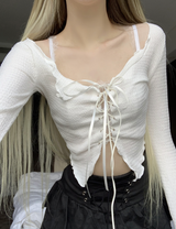アニングコルセットトップ (white)