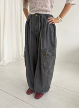 Vintage washing pocket pants(2c)