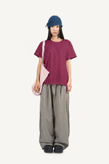 Modal soft cutoff t-shirt