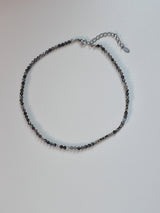 iolite gemstone choker