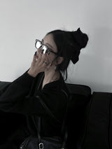 flowy リボンヘアーシュシュ (2color)