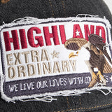 HIGH EA DENIM CAP BLACK