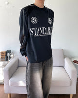 ベルベットサッカーロングスリーブドTシャツ