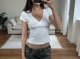 ballet wrap tee