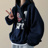 ラブアメリカンフラッグフード [フリース]