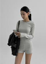 [MADE] KIPEN SET - Stripe Warmer Long Sleeve Tee