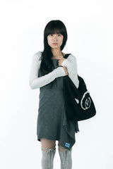 studs layered onepiece(gray)