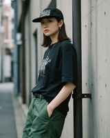 トラブル トラブル( GIRL OVERSIZE TEE )