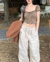 Sim Leopard Blouse
