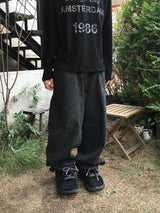 Tiger Leopard Denim Pants 2C