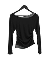 シェリーレイヤードボートネックTシャツ