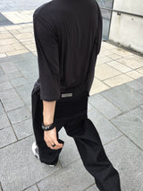 Luca Non-Fade Denim Slacks 2C