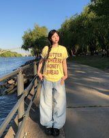 タイトルレタリング半袖Tシャツ
