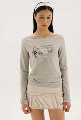 Marlene tee - gray