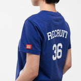 1/2REC RUIT トレーニー ホーリーガン シンボル Tシャツ(BLUE)