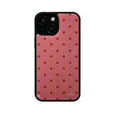 dot epoxy bumper case(strawberry)