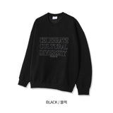 LMN Lauren Culture Embroidery Oversized-Fit Sweatshirt (4 colors)