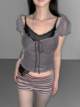 mikasa mesh top (3 color)