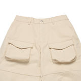 25SS フロントポケットワイドカーゴパンツ ベージュ
